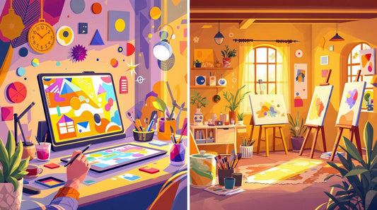 Digital vs Traditional Art: Which Style Suits Your Brand?