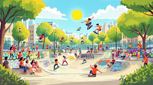 Skateboarding is an creative and inclusive sport.