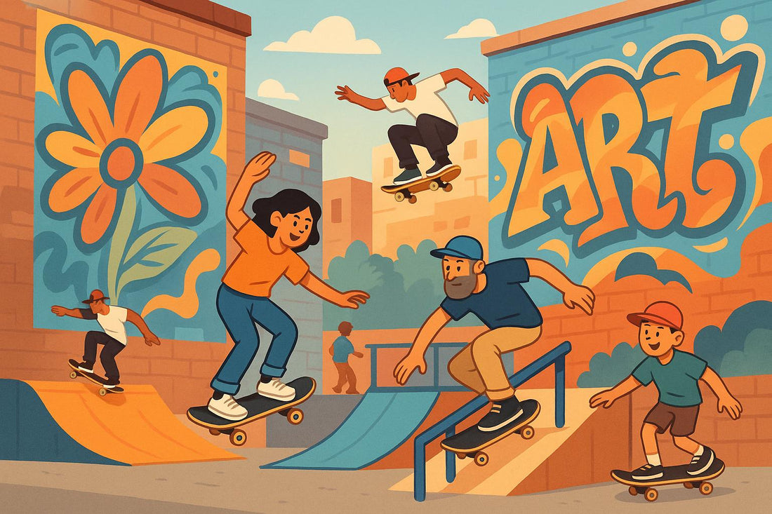 Skateboarding and Urban Art: A Community Connection
