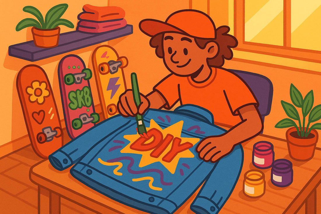 How Skateboarding Inspires DIY Fashion