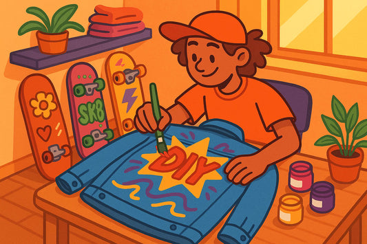 How Skateboarding Inspires DIY Fashion