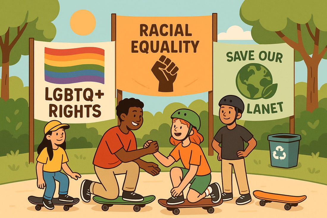 How Local Skateboarding Groups Support Social Causes