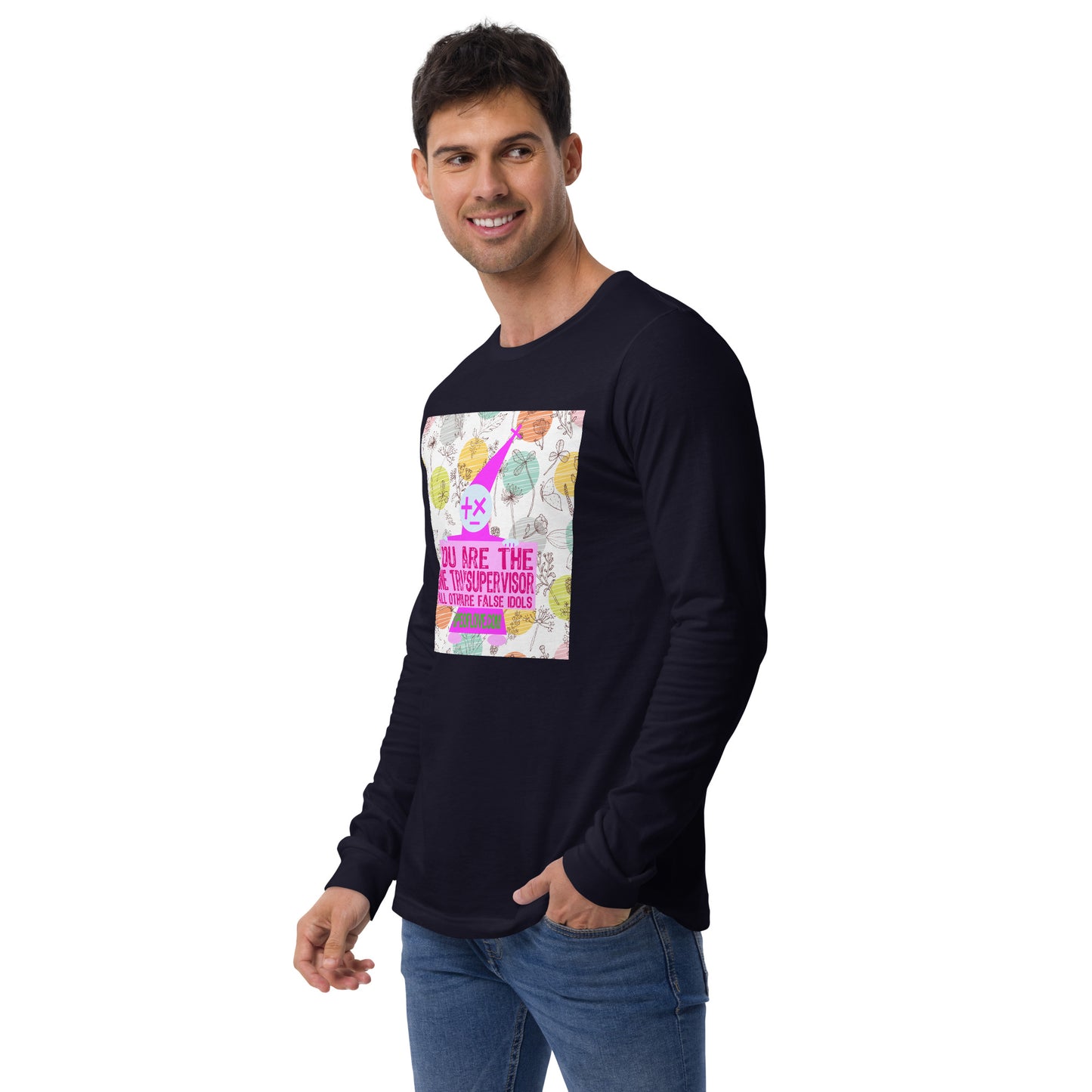 Pope of Love Supervisor, Unisex Long Sleeve Tee
