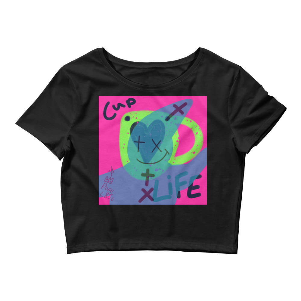 Cup Of Life, Women’s Crop Tee