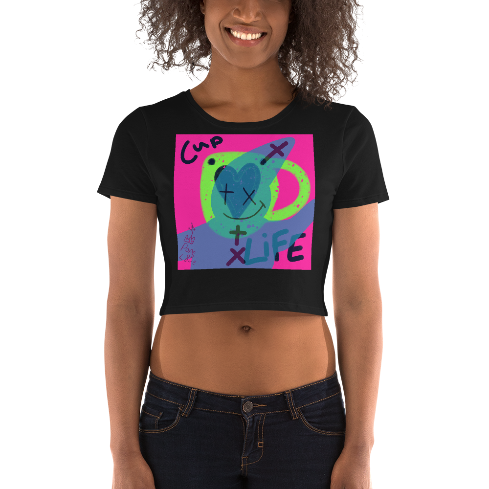 Cup Of Life, Women’s Crop Tee
