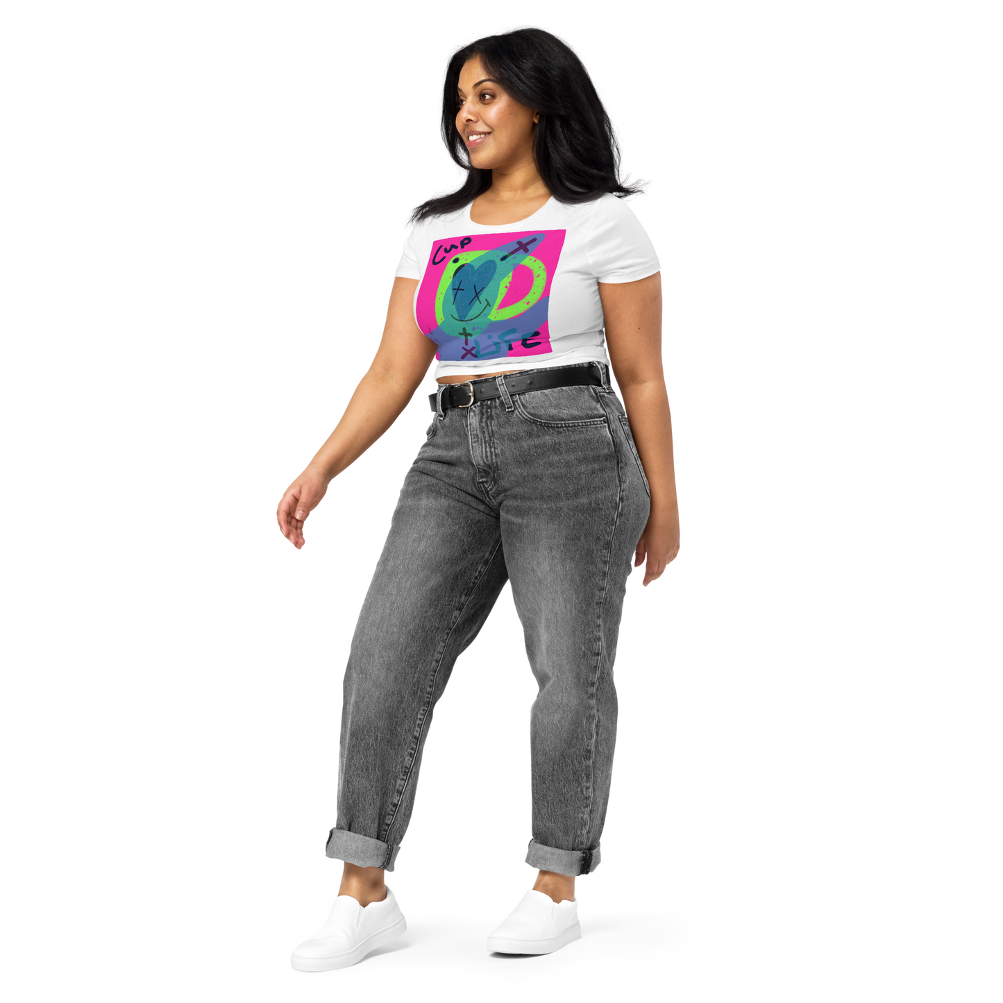 Cup Of Life, Women’s Crop Tee