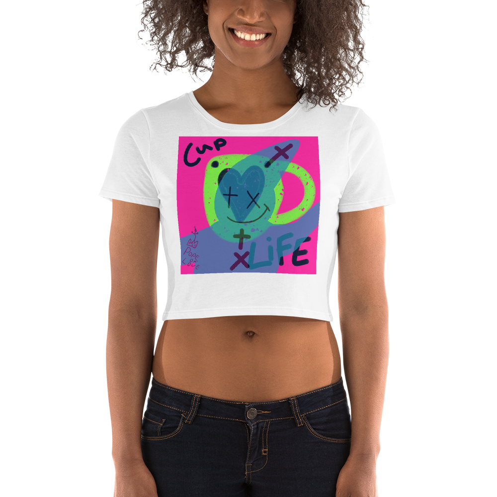 Cup Of Life, Women’s Crop Tee