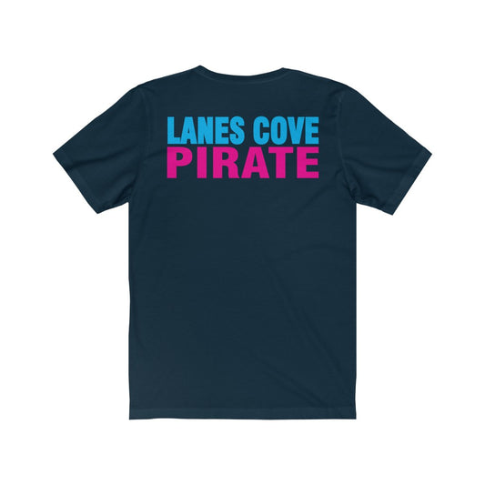 Lanes Cove Colorful Pirate Jersey T-Shirt - Unisex Soft Cotton Tee
