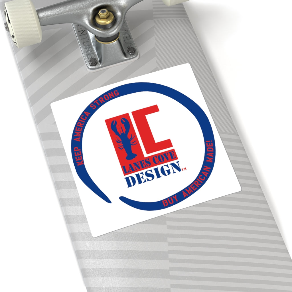 Keep America Strong Sticker - Lanes Cove Patriotic Decal 4 Sizes