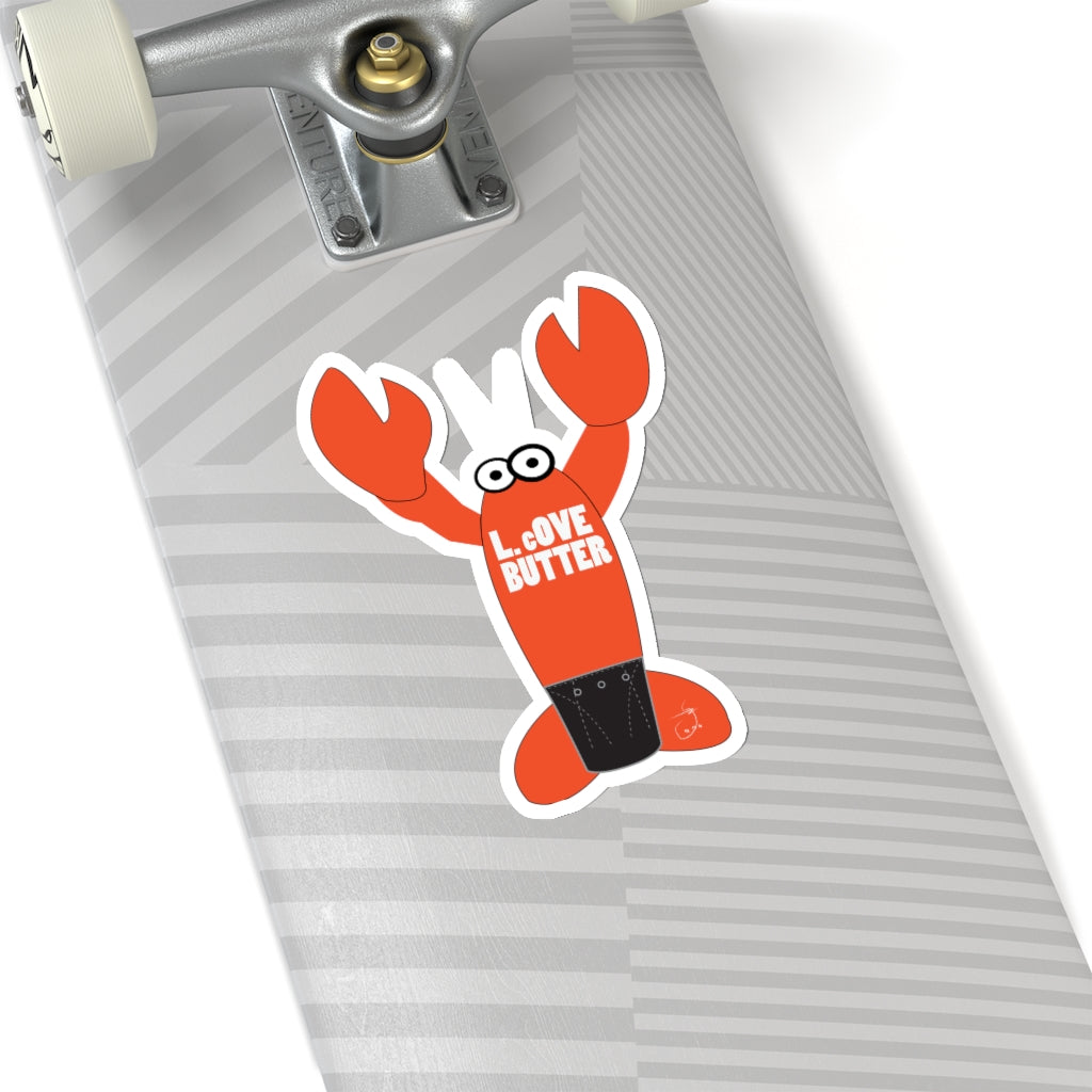 Love Butter Sticker - Coastal Design Decal 4 Sizes