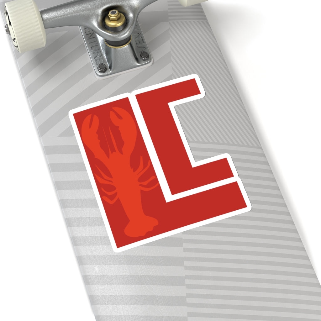Lanes Cove Design Less Red on Red Sticker - Subtle Design Decal 4 Sizes