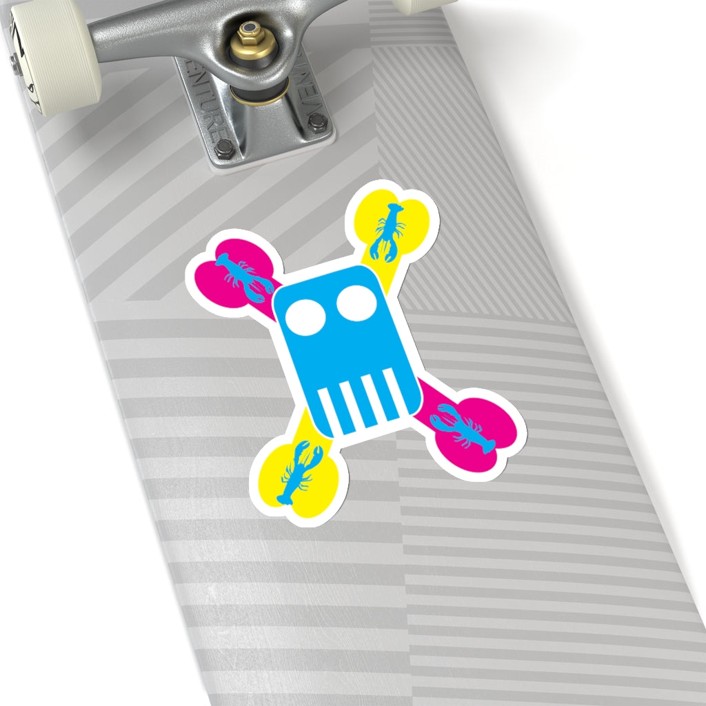 Pirate CMY Sticker - Nautical Design Decal 4 Sizes