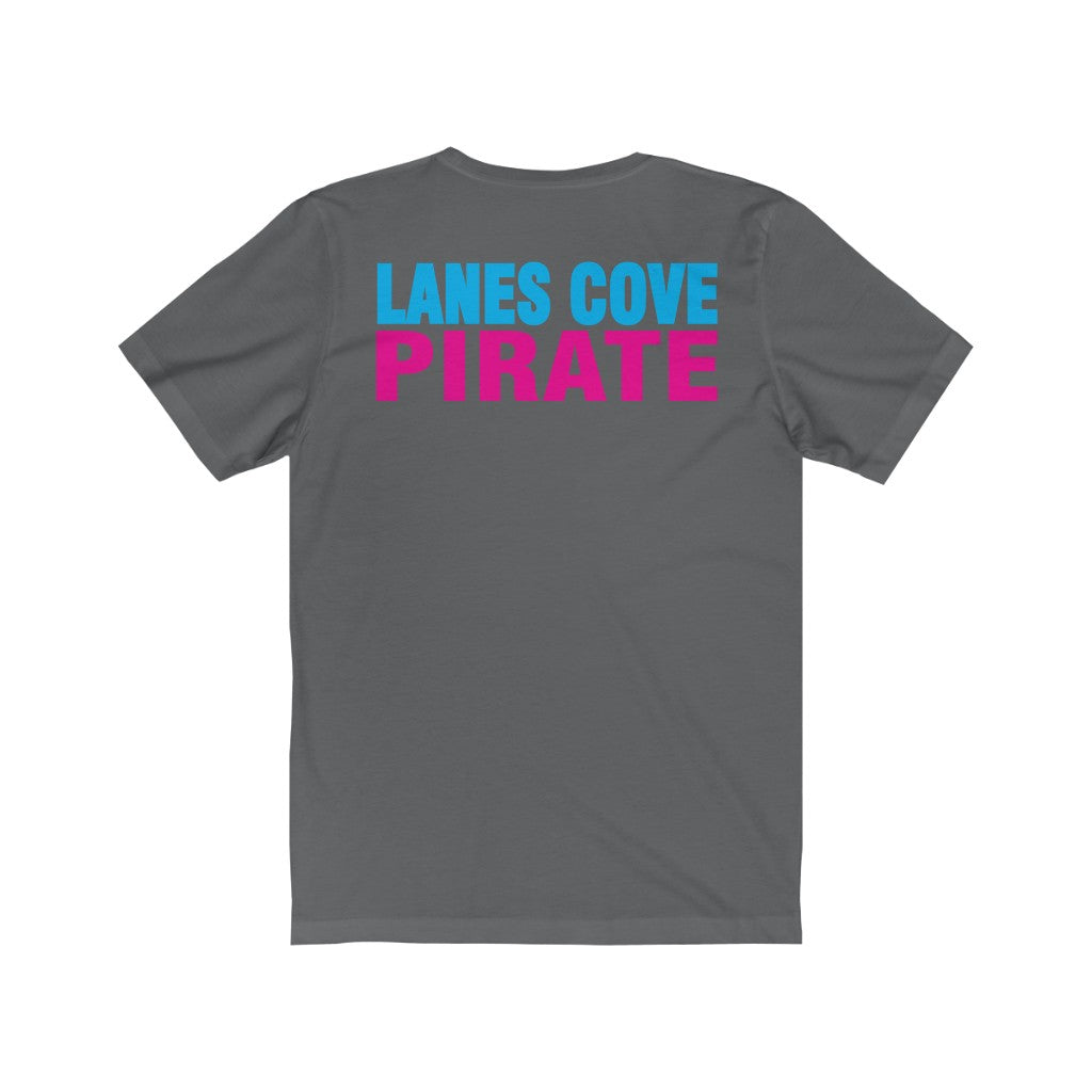 Lanes Cove Colorful Pirate Jersey T-Shirt - Unisex Soft Cotton Tee