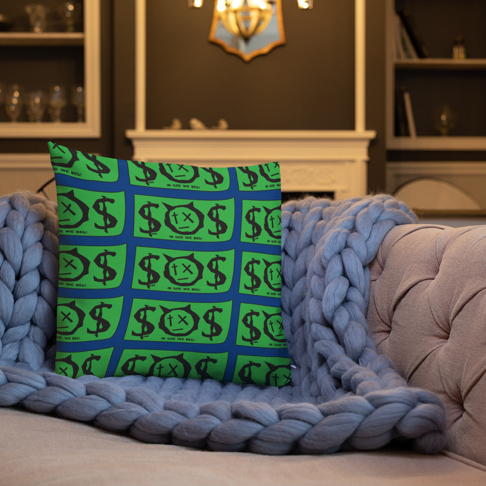 Pope Of Love, Money Premium Pillow