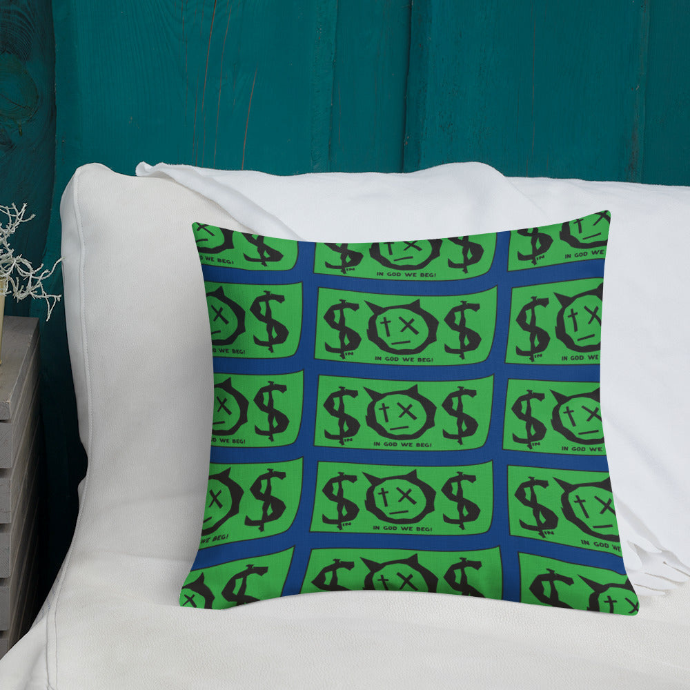 Pope Of Love, Money Premium Pillow