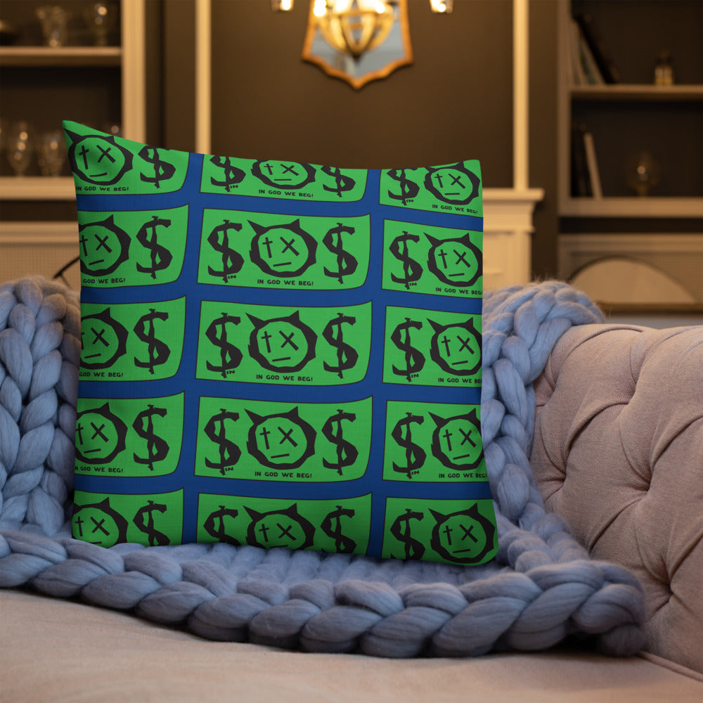 Pope Of Love, Money Premium Pillow