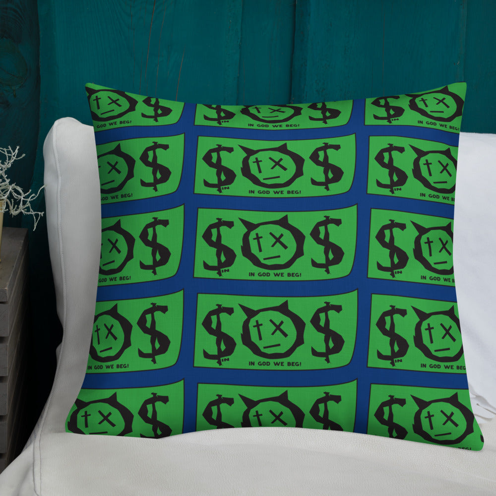 Pope Of Love, Money Premium Pillow