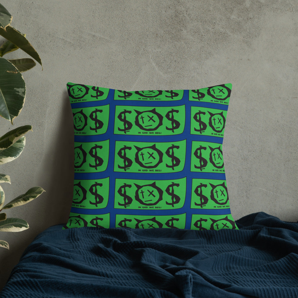 Pope Of Love, Money Premium Pillow