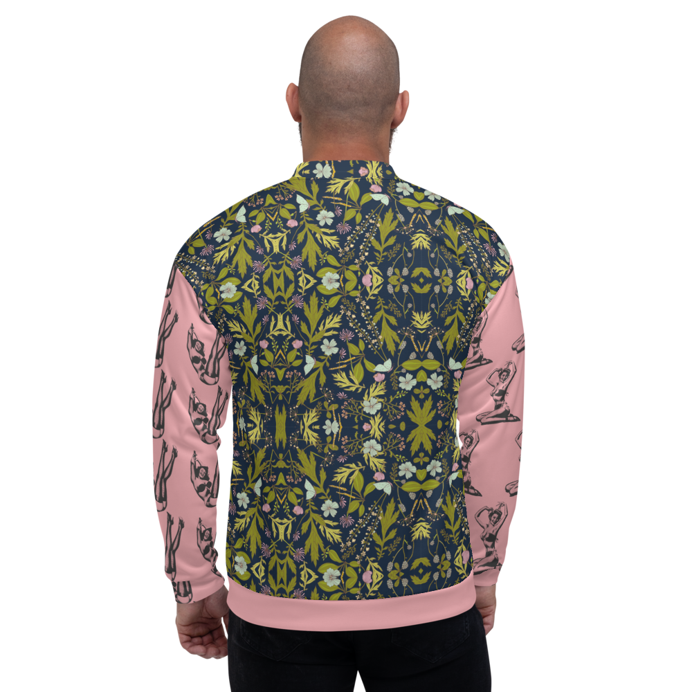 Girls & Nature, Unisex Bomber Jacket