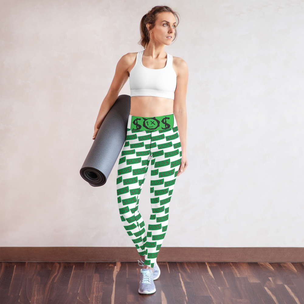 Pope Of Love Dollars, Yoga Leggings