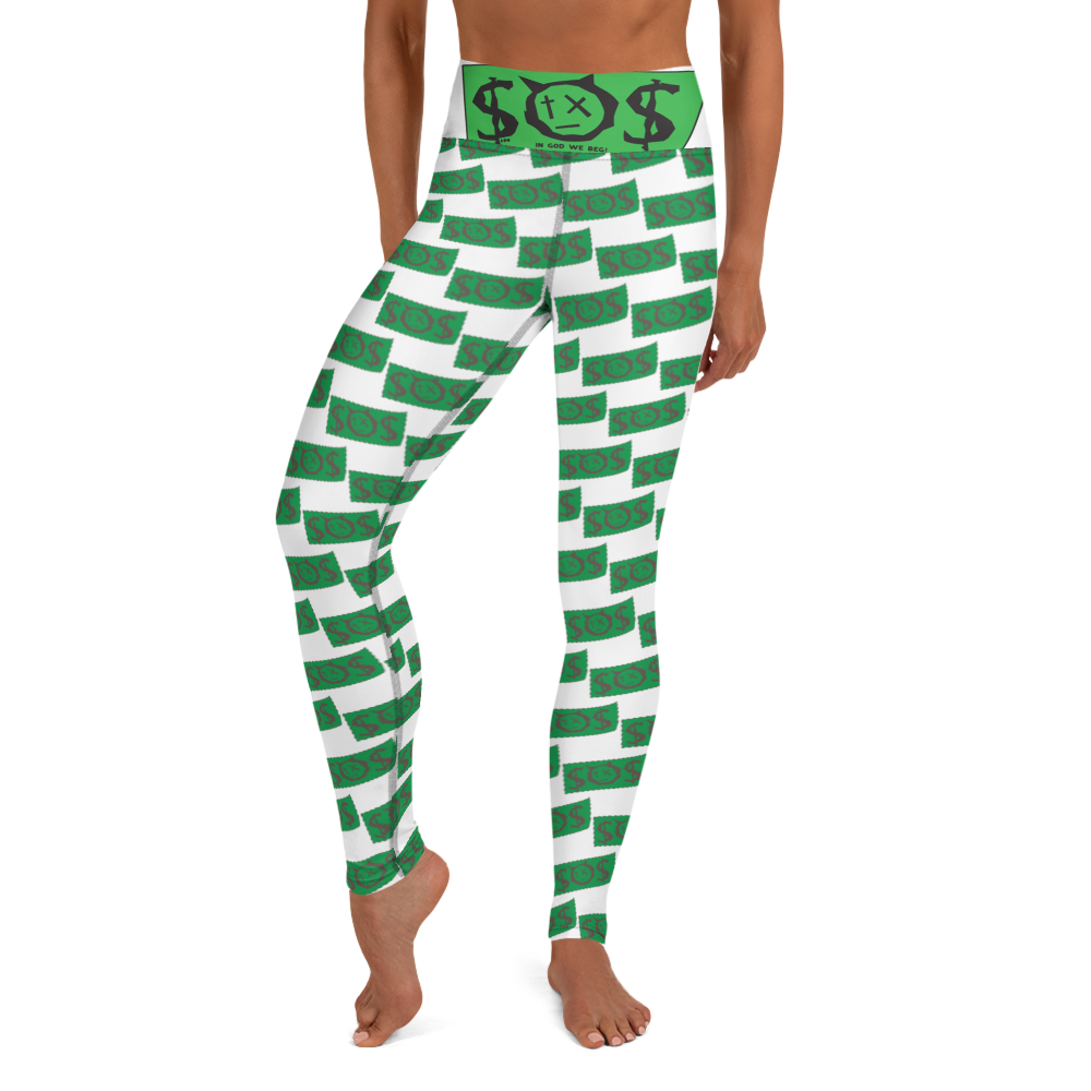 Pope Of Love Dollars, Yoga Leggings