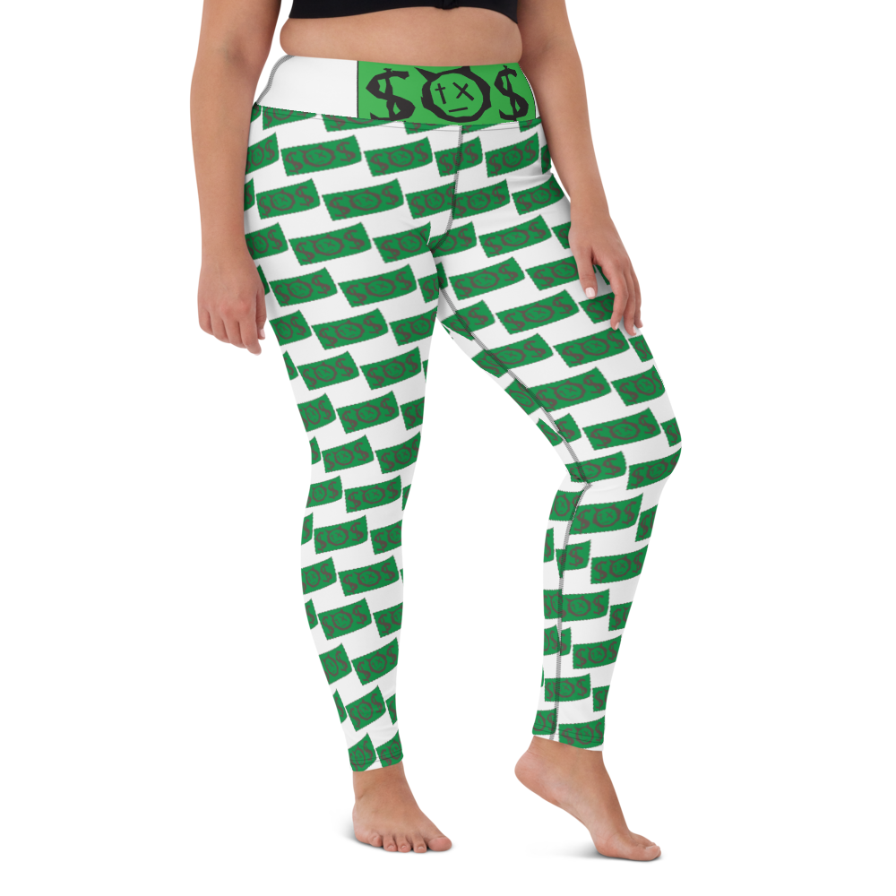 Pope Of Love Dollars, Yoga Leggings