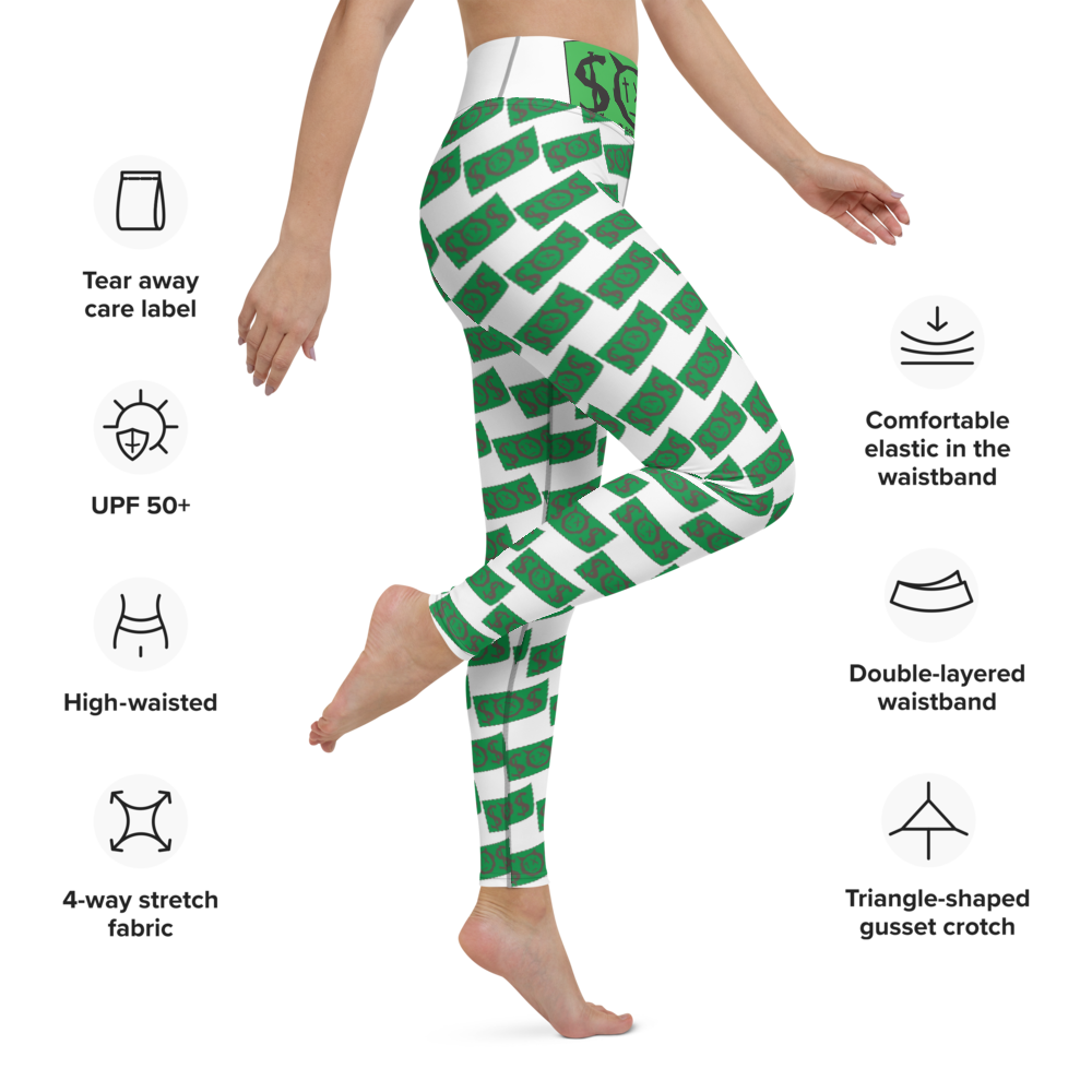 Pope Of Love Dollars, Yoga Leggings