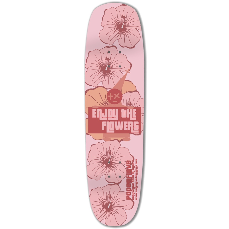 Enjoy The Flowers Square Nose