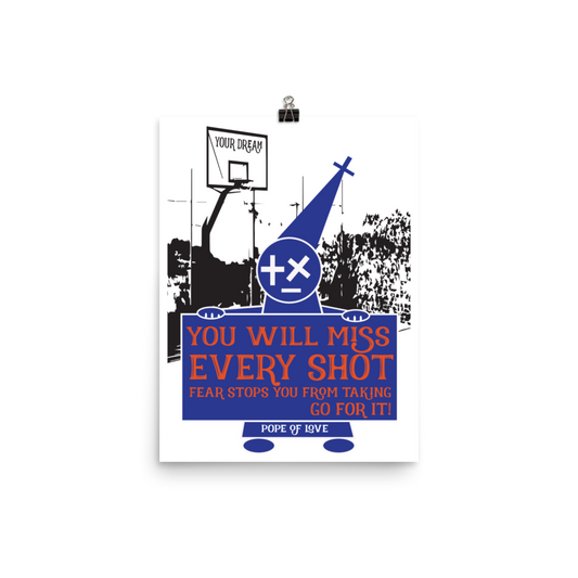 Pope Of Love, Take Your Shot, Poster