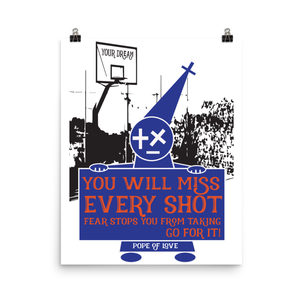 Pope Of Love, Take Your Shot, Poster
