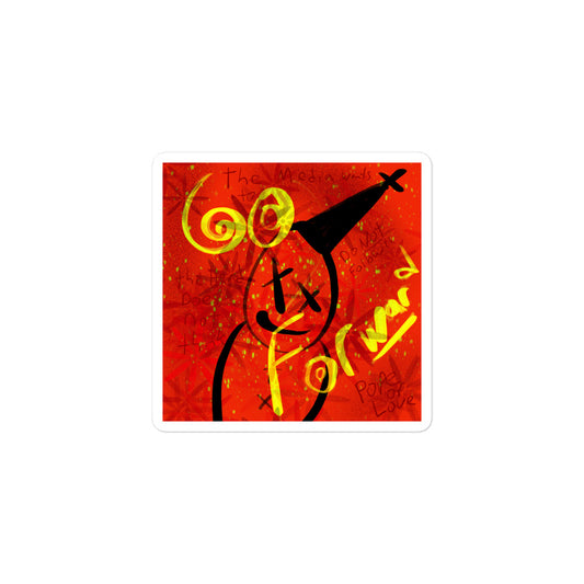 Go ForWARd, Pope Of Love, Bubble-free stickers