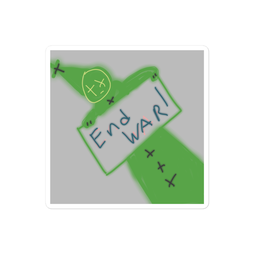 End War!, Bubble-free stickers