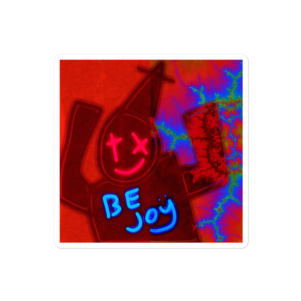 Be Joy! Pope Of Love, Bubble-free stickers