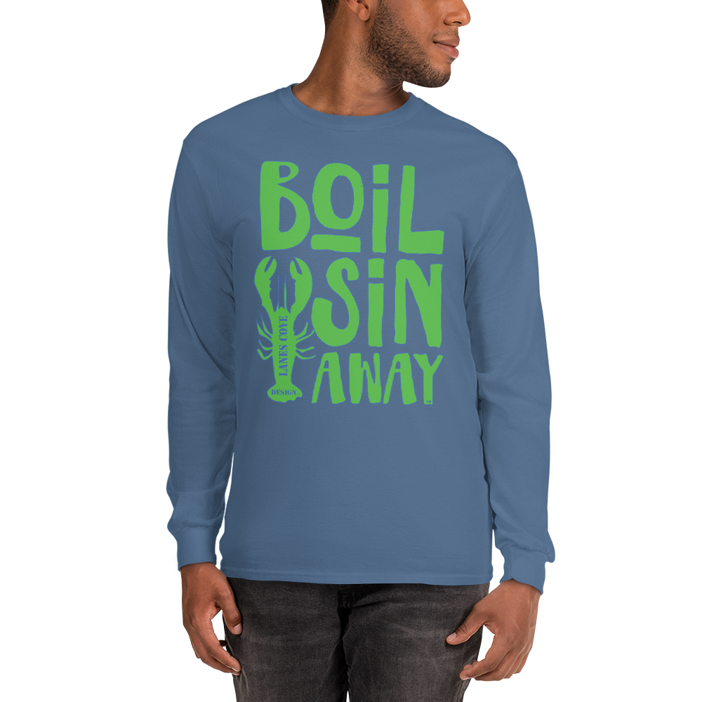 Boil Sin Away, Men’s Long Sleeve Shirt
