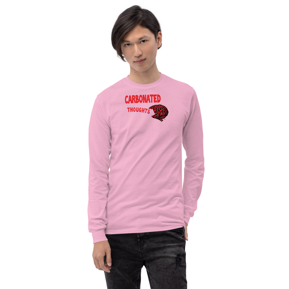 Be More Than Fear, Carbonated Thoughts, Men’s Long Sleeve Shirt