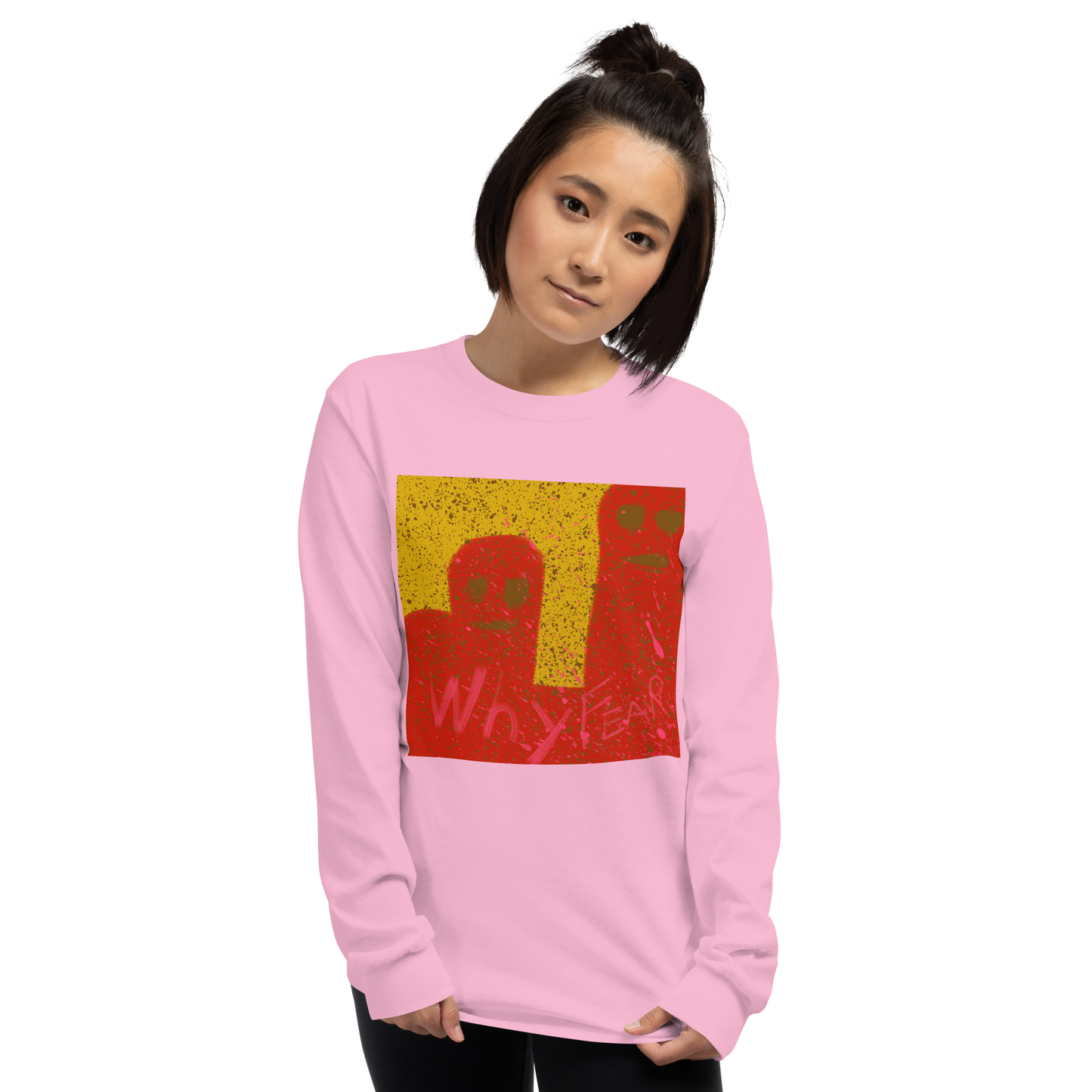 Why Fear, Men’s Long Sleeve Shirt