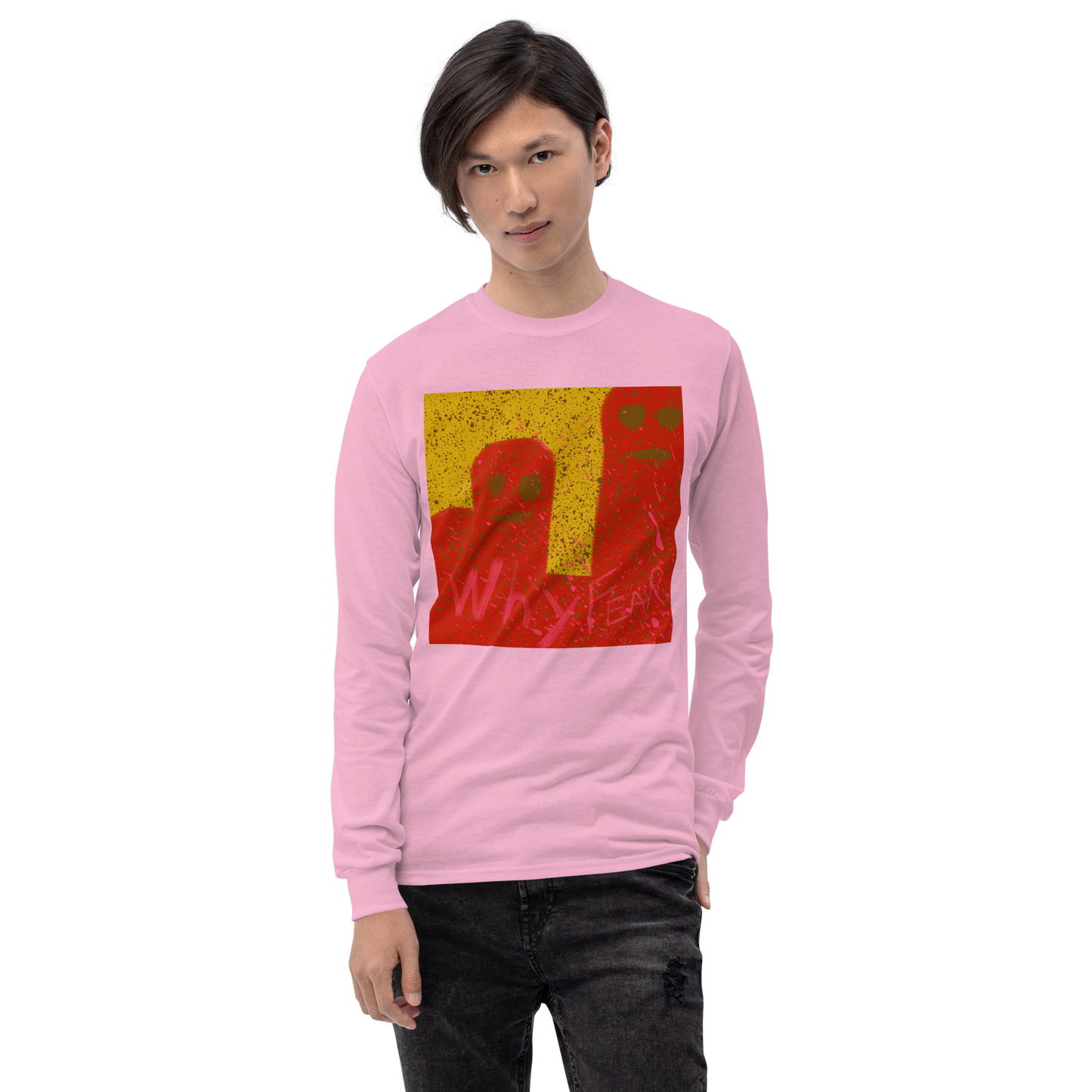 Why Fear, Men’s Long Sleeve Shirt