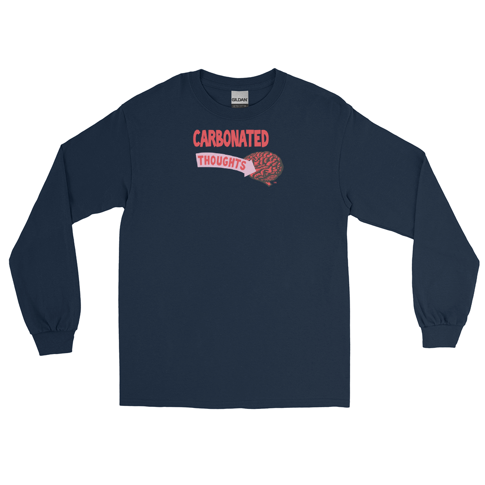 Be More Than Fear, Carbonated Thoughts, Men’s Long Sleeve Shirt