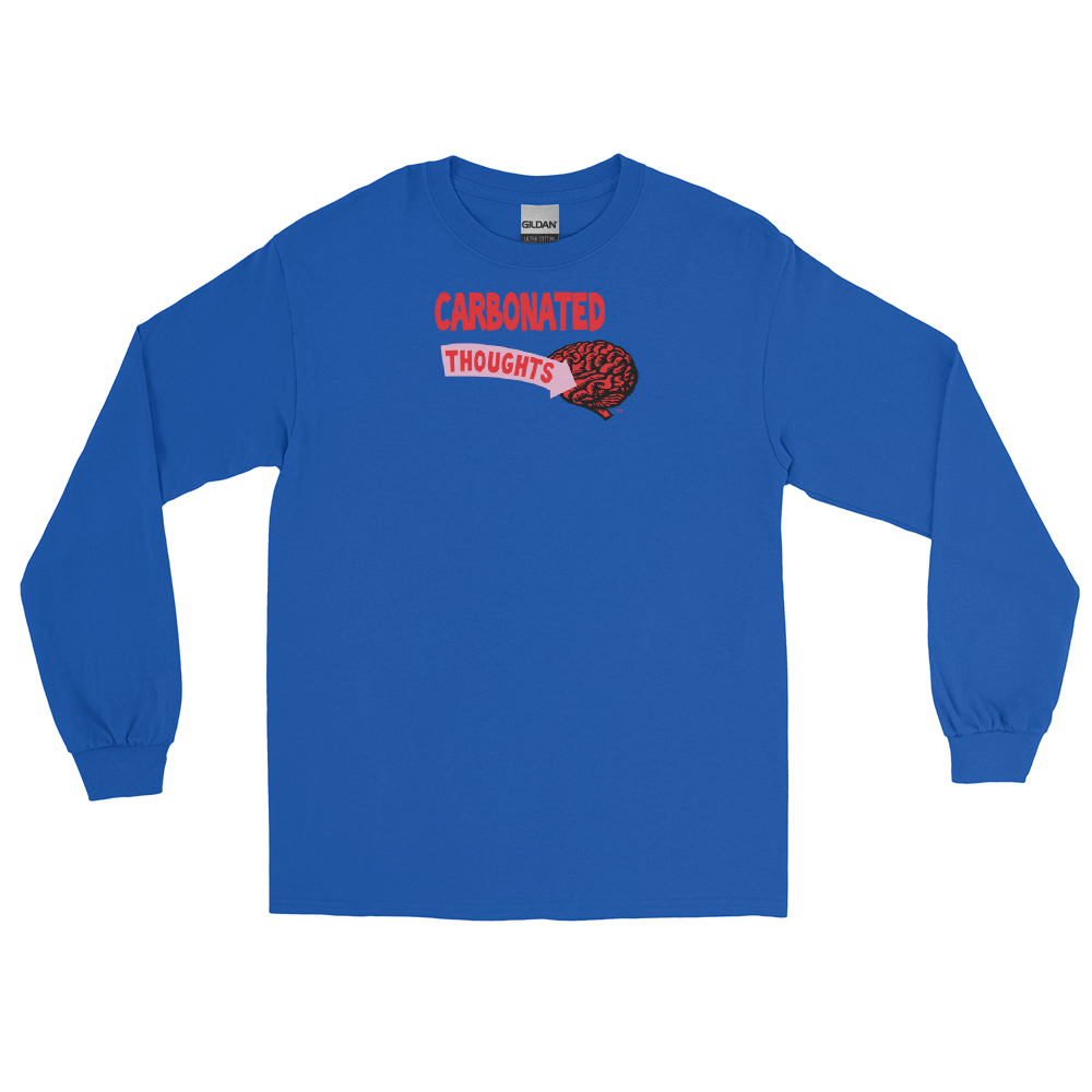 Be More Than Fear, Carbonated Thoughts, Men’s Long Sleeve Shirt