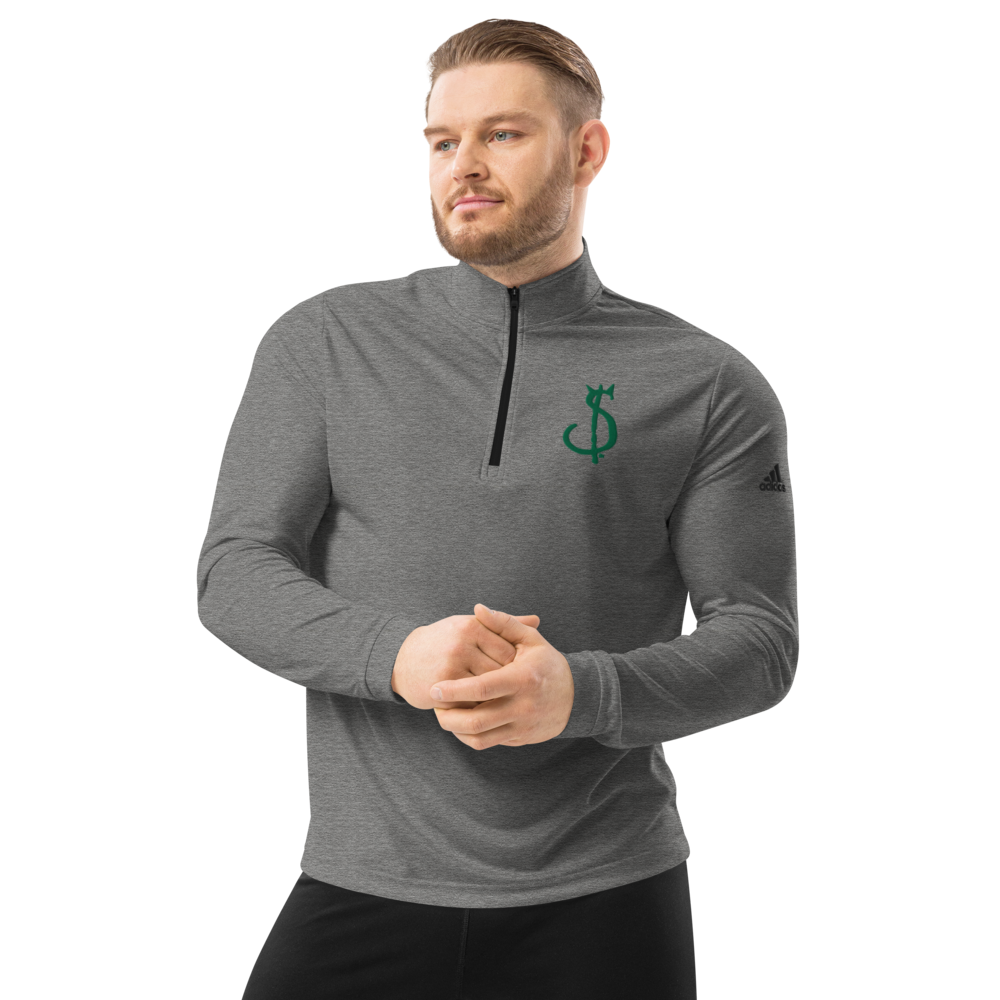 $in Embroidered, Quarter zip pullover
