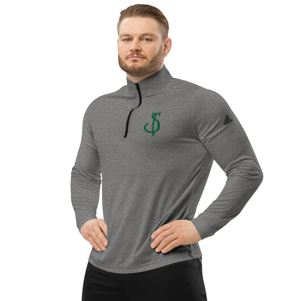 $in Embroidered, Quarter zip pullover