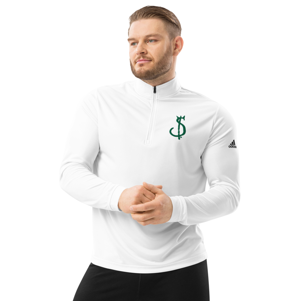 $in Embroidered, Quarter zip pullover