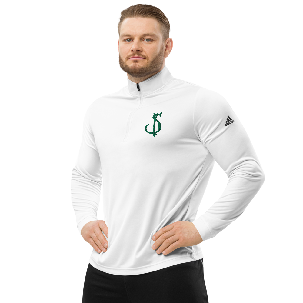 $in Embroidered, Quarter zip pullover