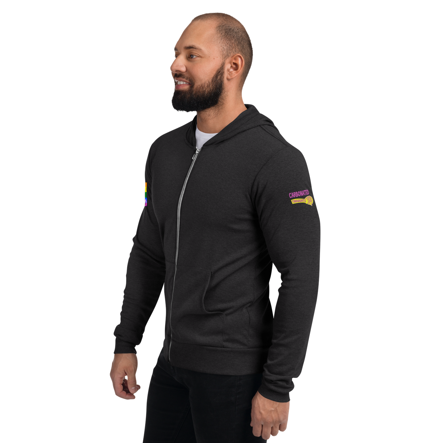 Pride, Pope Of Love Unisex zip hoodie