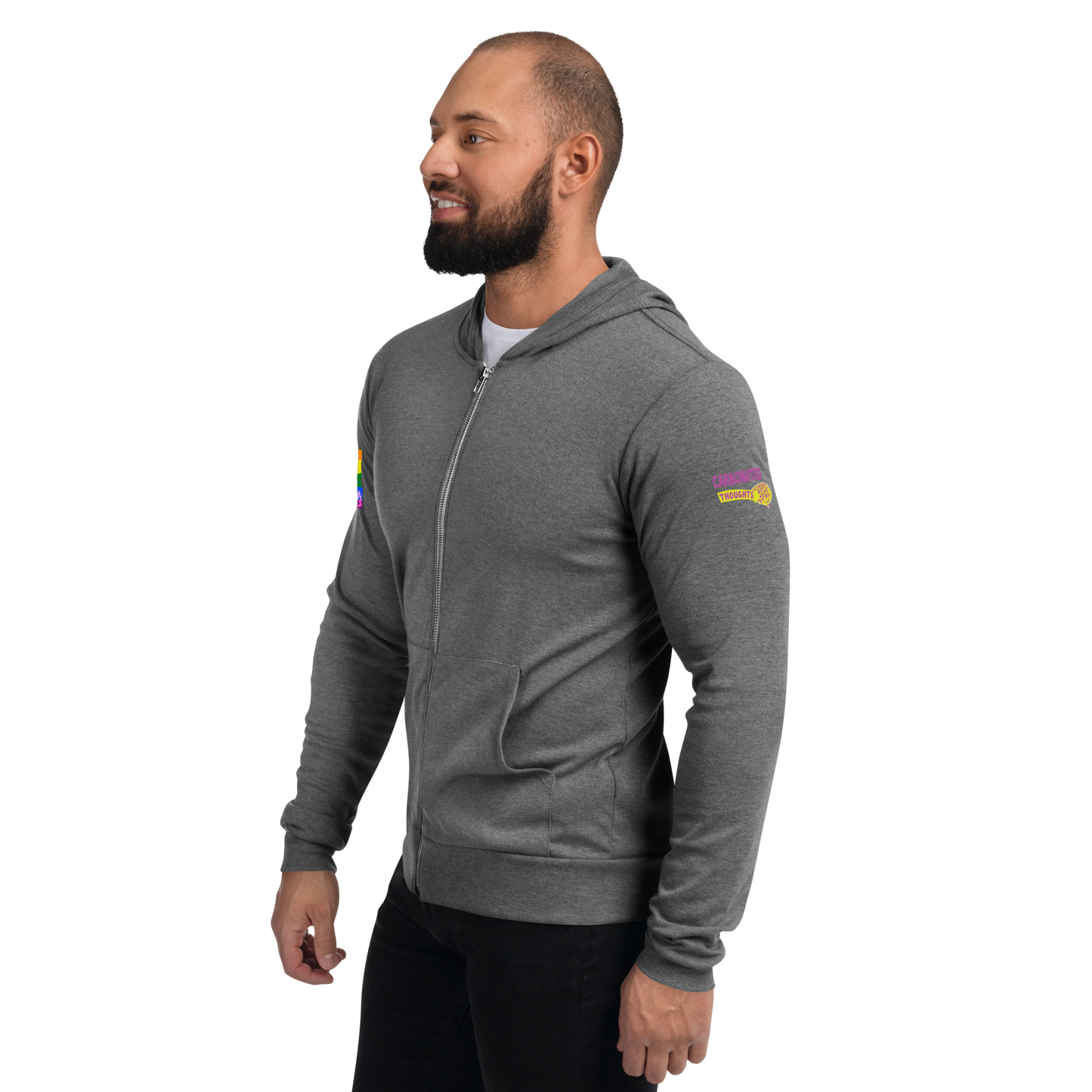 Pride, Pope Of Love Unisex zip hoodie