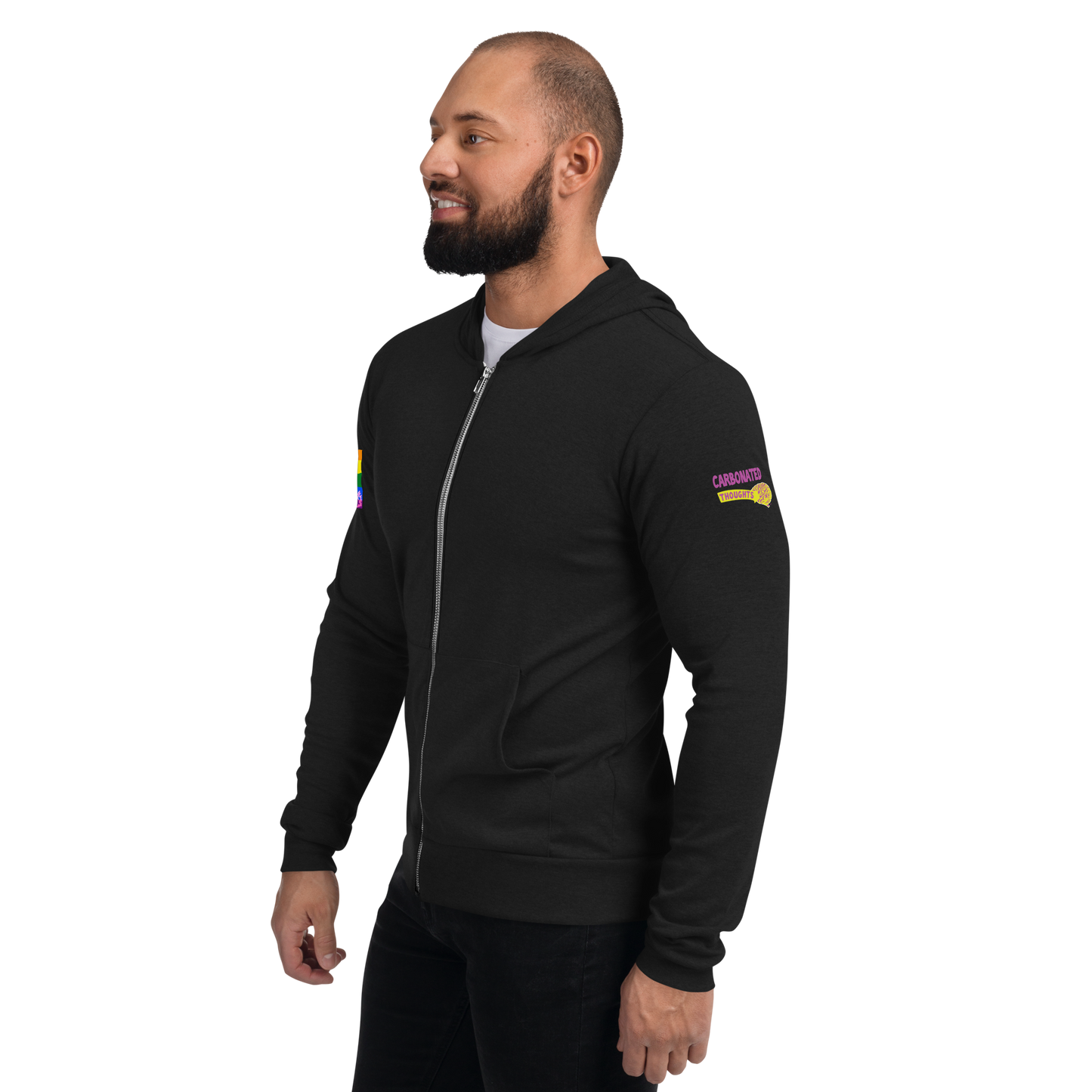 Pride, Pope Of Love Unisex zip hoodie