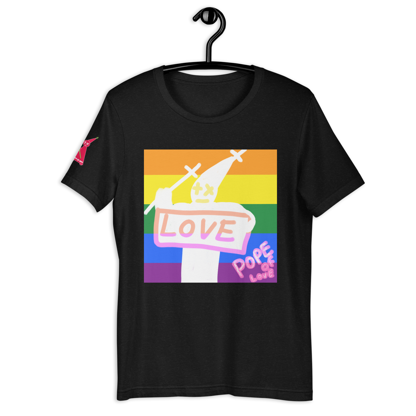Pride, Pope Of Love Unisex t-shirt