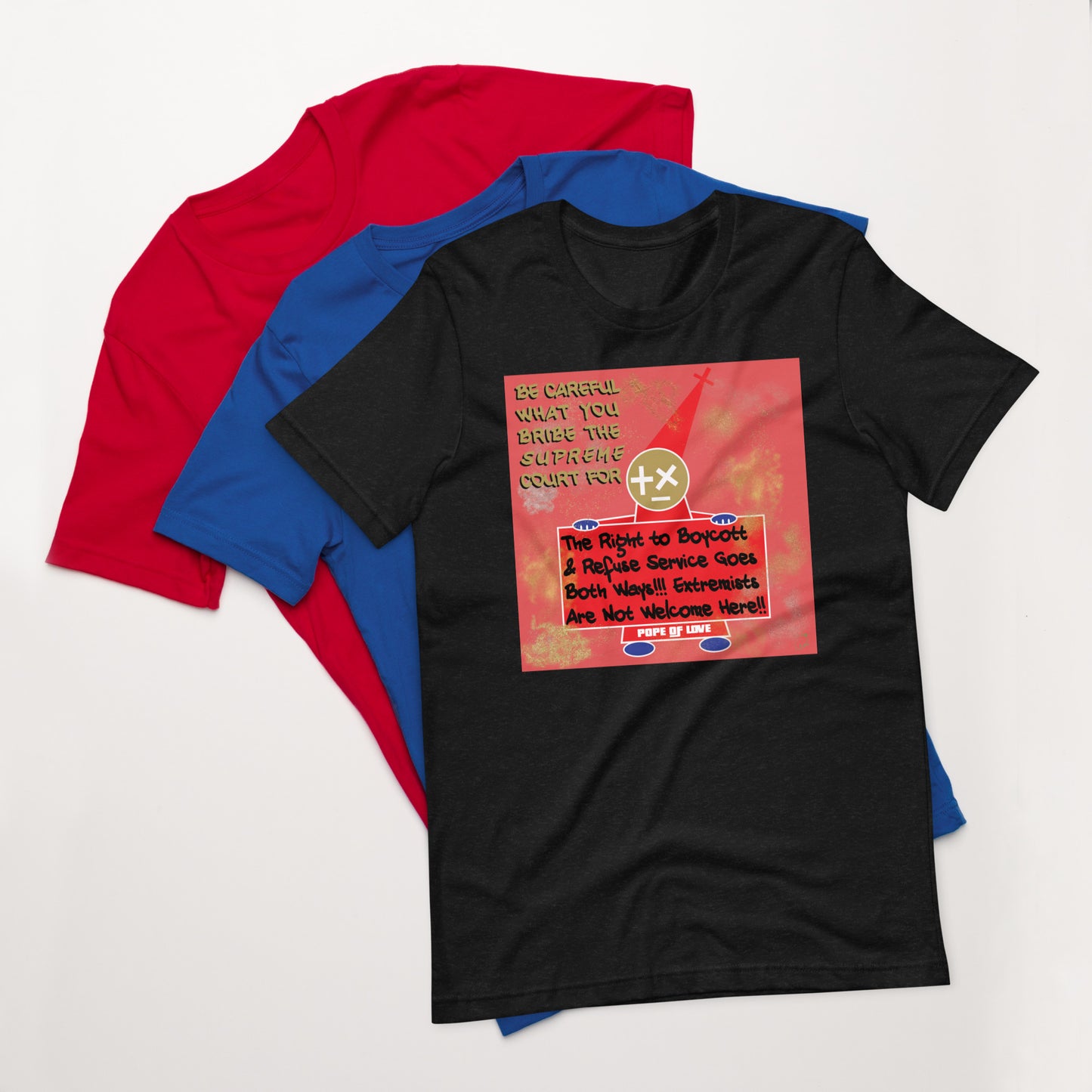 No MAGA, Pope Of Love, Unisex t-shirt