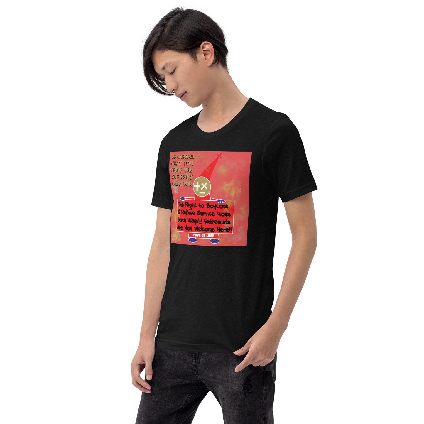 No MAGA, Pope Of Love, Unisex t-shirt