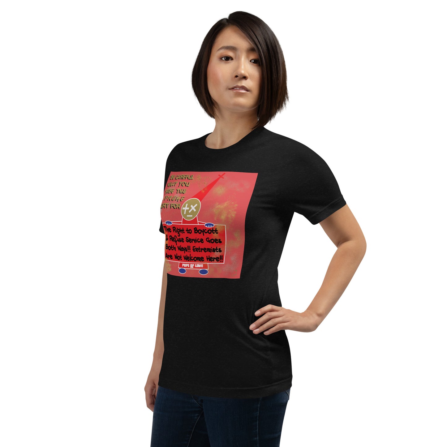 No MAGA, Pope Of Love, Unisex t-shirt